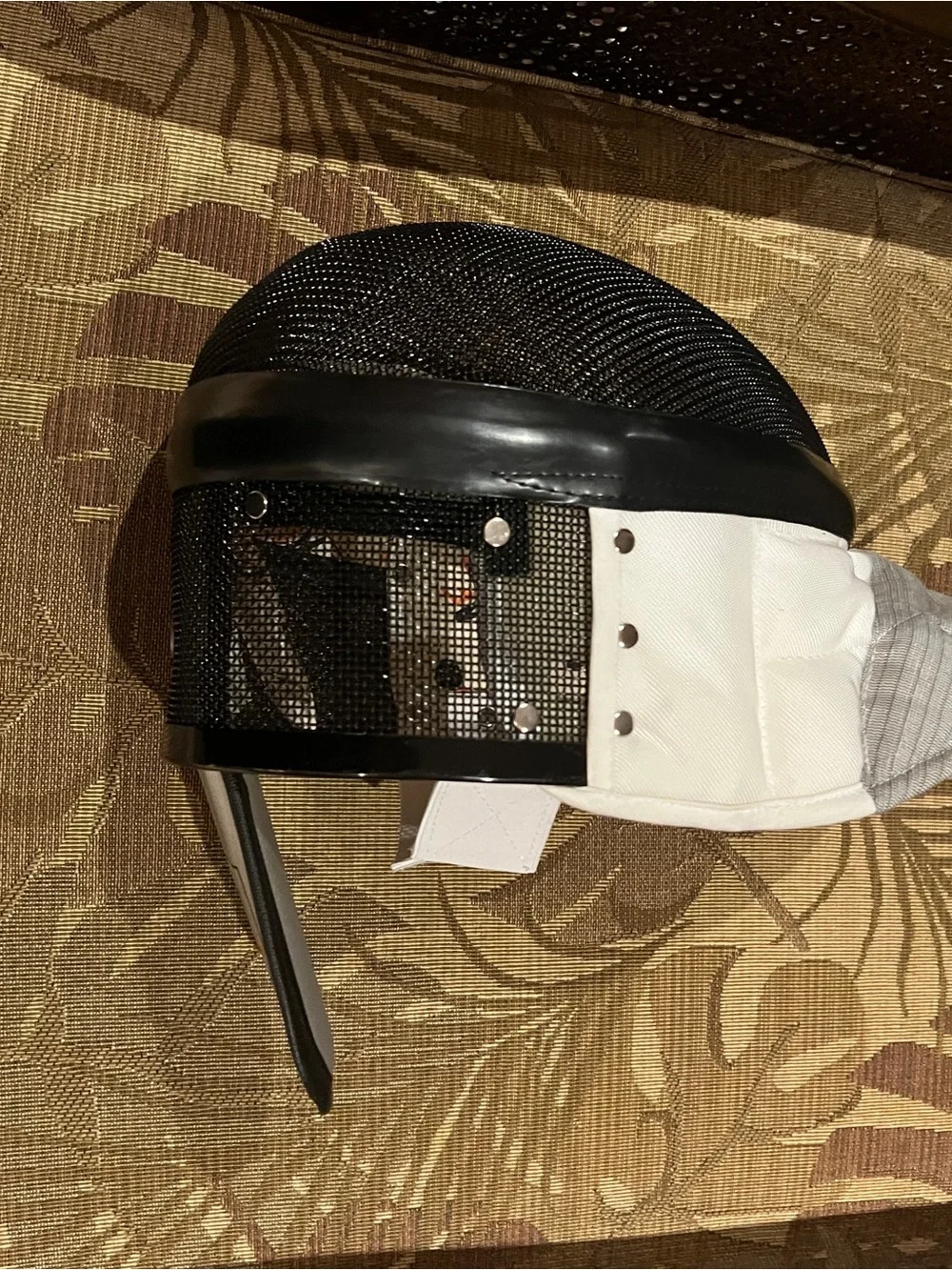 Absolute Fencing Mask - White and Black